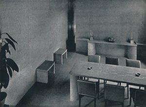 Comedor del arquitecto Oliver Hill, F.R.I.B.A.