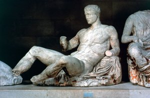 Dionisio, del frontón este del Partenón, 447-432 a.C.