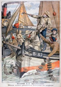 Disputa entre pescadores franceses e ingleses en el Canal, 1904