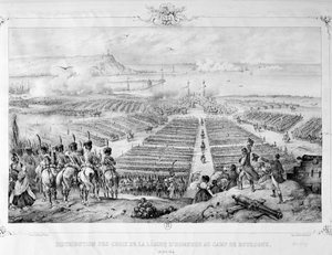 Distribución de las cruces de la Legión de Honor en el Campamento de Boulogne, 16 de agosto de 1804, 1841