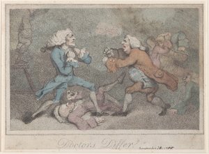 Los doctores difieren, 28 de noviembre de 1785 de Unbekannt