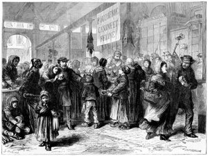 Carnicero de carne de perro y gato en París, Guerra Franco-Prusiana, 1871 de Unbekannt