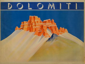 Dolomitas, 1910s-1920s de Unbekannt