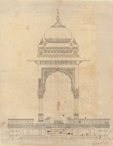 Pabellón Abovedado, ca. 1830 de Unbekannt