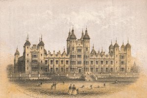 Hospital Donaldsons, mediados-finales del siglo XIX de Unbekannt