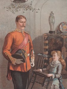 No te muevas, de The Graphic Christmas Number, 1 de diciembre de 1884 de Unbekannt
