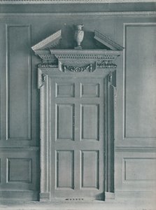 Puerta de la Habitación Panelada, Georgiano Temprano, 26, Hatton Garden, c1909