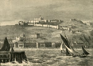 Dover, desde el mar, 1898 de Unbekannt