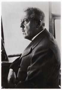 Dr. Hugo Eckener, gerente de Luftschiffbau Zeppelin, c. 1917-1933 de Unbekannt