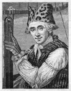 Dr. John Jeffries, aeronauta estadounidense, 1786
