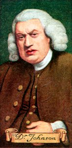 Dr. Johnson, tomado de una serie de tarjetas de cigarrillos, 1935 de Unbekannt