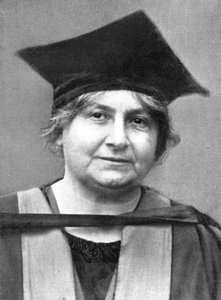Dra. Maria Montessori 1870-1952, filósofa italiana, 1926 de Unbekannt