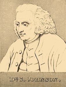 Dr. S. Johnson, 1709-1784, 1830 de Unbekannt