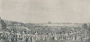 Día del salón, Palacio de Buckingham, 1822 de Unbekannt