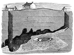 Mina de Plomo Dream, cerca de Wirksworth, Derbyshire, 1881