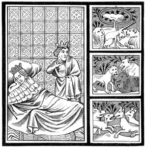 Sueño de Childéric, 1849 de Unbekannt