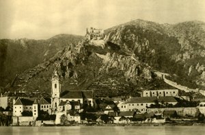 Dürnstein, Wachau, Baja Austria, c1935