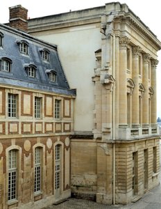 Casa Dufour vista desde el sur, Chateau de Versailles, Francia