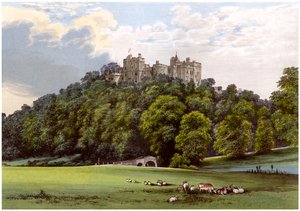 Castillo de Dunster, hogar de la familia Fownes-Luttrell, Somerset de Unbekannt