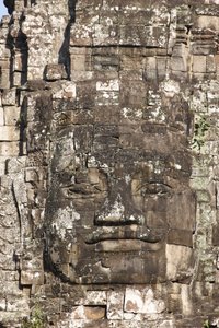 Puerta este de Angkor Thom, Siem Reap, Camboya