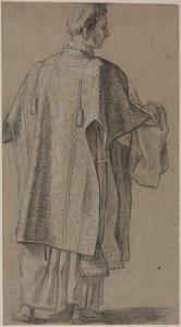 Eclesiástico visto desde atrás, c. 1645-48 de Unbekannt
