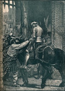Edimburgo después de la Batalla de Flodden, 1513 de Unbekannt