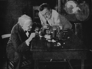 Edison y Steinmetz unen fuerzas para lograr el éxito, 1922, c1925 de Unbekannt