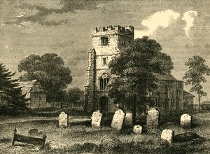 Iglesia de Edmonton, 1790, c1876 de Unbekannt