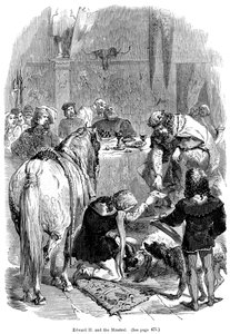 Eduardo II y el juglar de Unbekannt
