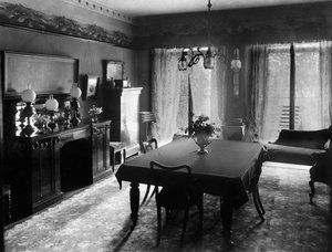 Comedor eduardiano, 1909 de Unbekannt