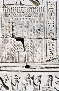 Calendario egipcio, Templo de Kom Ombo, Egipto, siglo II-I a.C.