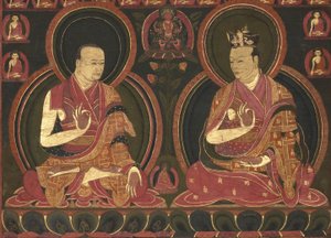 Octavo Karmapa, Mikyo Dorje (1507-1554) y su maestro el Primer Sangye Nyenpa de Unbekannt