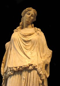Eirene, la Diosa de la Paz, copia romana de un original griego, 1ra mitad del siglo I d.C. de Unbekannt