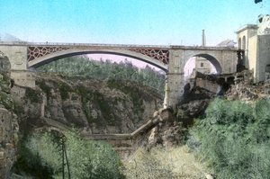Puente El-Kantara, Constantina, noreste de Argelia de Unbekannt