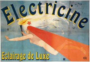 Electricine. Iluminación de lujo, 1896