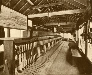 Cabina de señales electromecánicas en Victoria, Southern Railway, 1930 de Unbekannt