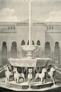 Elevación de la Fuente de los Leones, siglo XIX, 1907 de Unbekannt