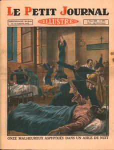 Once desafortunados asfixiados en un refugio nocturno, 1929 de Unbekannt