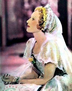 Elisabeth Bergner, actriz nacida en el Imperio Austrohúngaro, 1934-1935 de Unbekannt