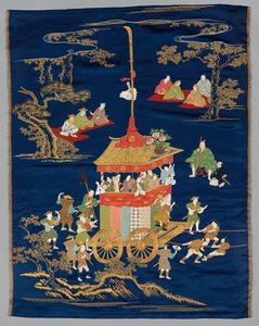 Fukusa bordado, finales de 1800-principios de 1900 de Unbekannt