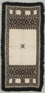 Tapete bordado o Paños de Ofrenda, siglo XIX