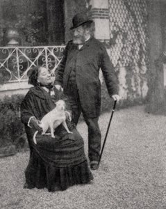 Emile Augier, dramaturgo francés, 1885 de Unbekannt