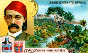 Emin Pasha, médico, lingüista y administrador alemán, c1900 de Unbekannt