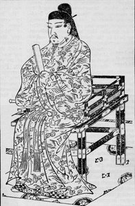 Emperador Kanmu, quien estableció la Ley de Sucesión Japonesa, 1907 de Unbekannt