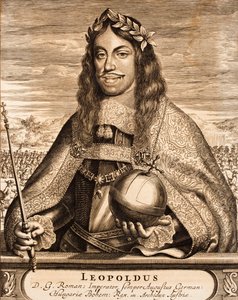 Emperador Leopoldo I 1640-1705 De: Schauplatz des Krieges, 1675 de Unbekannt