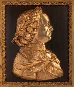 Emperador Pedro I el Grande (bajorrelieve) de Unbekannt