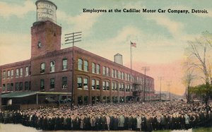 Empleados de la Cadillac Motor Car Company, Detroit, c1930s de Unbekannt