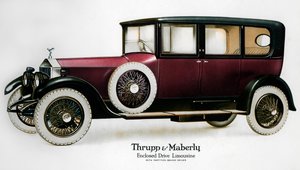 Limusina Rolls-Royce con compartimento cerrado detrás del conductor, c1910-1929 de Unbekannt