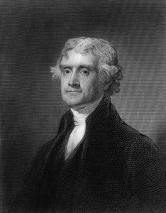 Grabado de Thomas Jefferson de Unbekannt