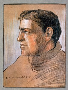 Ernest Shackleton, explorador británico, c1909